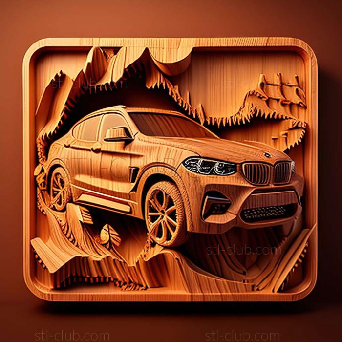 3D model BMW X4 (STL)